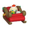 Picture of Funko Bitty Pop! Rides: Hello Kitty And Friends (Holiday) - Cinnamoroll & Sleigh Vinyl Figures