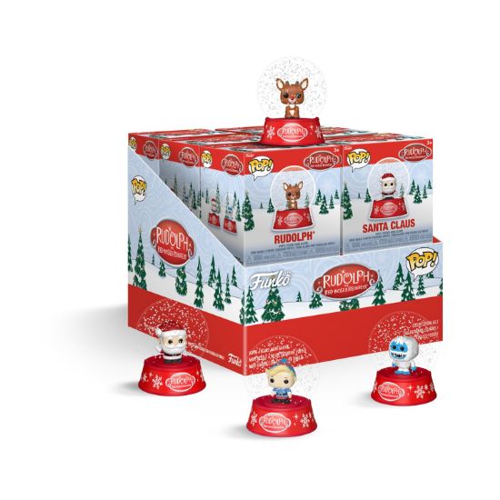 Picture of Funko Snow Globes: Rudolph The Red-Nosed Reindeer (Random) Vinyl Figure