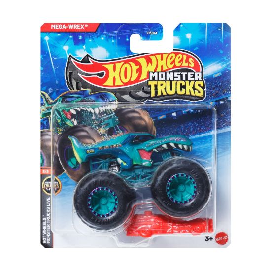 Picture of Mattel Hot Wheels Monster Trucks: Mega-Wrex Die-Cast Vehicle (JKJ97)