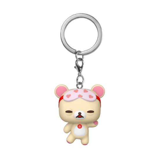 Picture of Funko Pocket Pop!: Rilakkuma - Korilakkuma (Sleepy) Vinyl Figure Keychain
