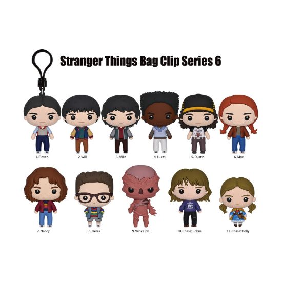 Picture of Monogram: Stranger Things (Series6) 3D Foam Bag Clips Figures (32750)