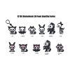 Picture of Monogram: Skelanimals (Series1) 3D Foam Bag Clips Figures (72195)