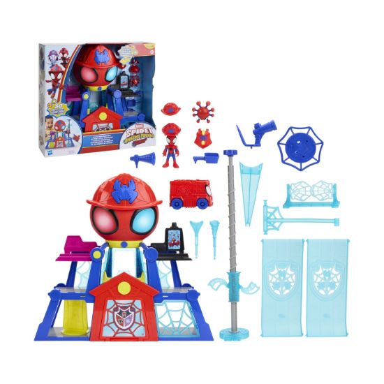 Picture of Hasbro Disney Jr: Marvel Spidey And His Amazing Friends Rescue Webs - Rescue Web-Quarters Playset (G1989)
