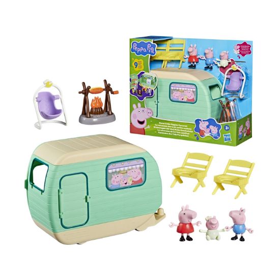 Picture of Hasbro Peppa Pig: Vehicles Peppa Pig Family Holiday Caravan Vehicle (G2201)