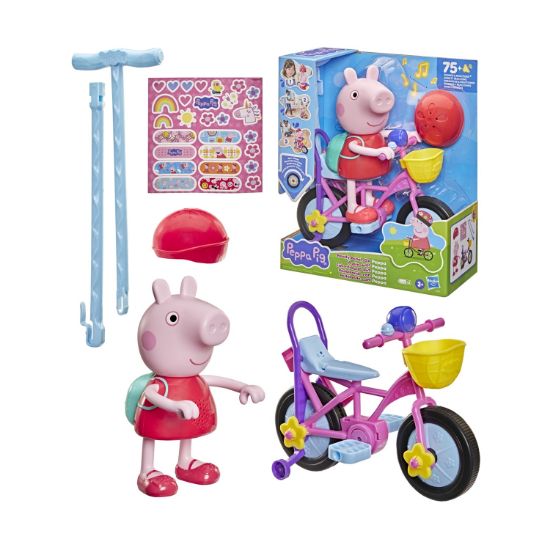 Picture of Hasbro Peppa Pig: Vehicles Peppa Pig Ready Pedal Go Bicycle (G2177)