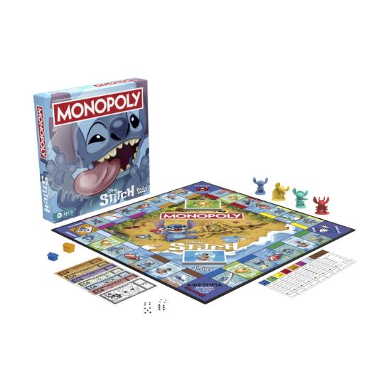 Picture of Hasbro Games Disney: Monopoly Stitch Edition (Greek Language) (G0388)