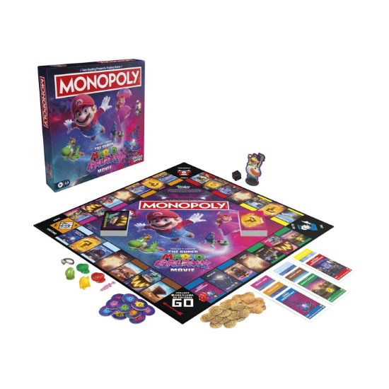 Picture of Hasbro Monopoly: Monopoly Super Mario Movie Edition (English Language) (G2638)
