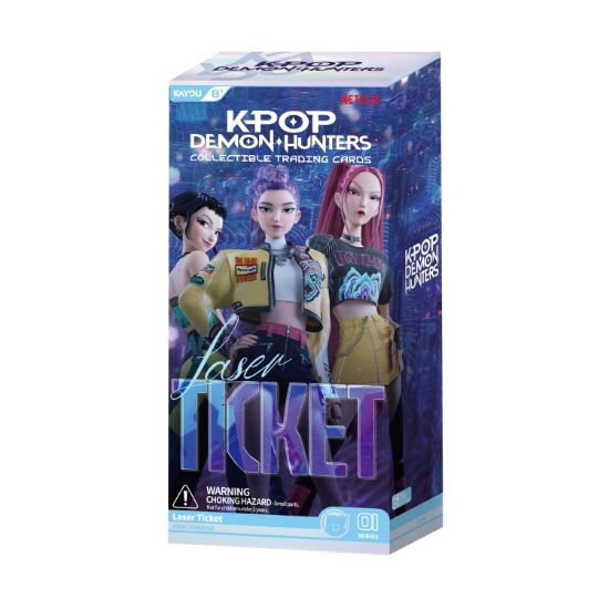 Picture of Kayou CC: K-Pop Demon Hunters Laser Ticket 001 Booster Display (6ct) (KAY419551)
