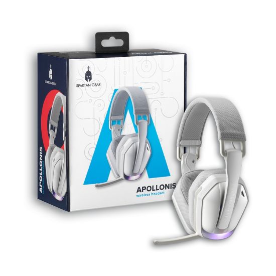 Picture of Spartan Gear - Apollonis Wireless Headset (compatible with PC, playstation 4, playstation 5, switch, switch 2) (color: White)