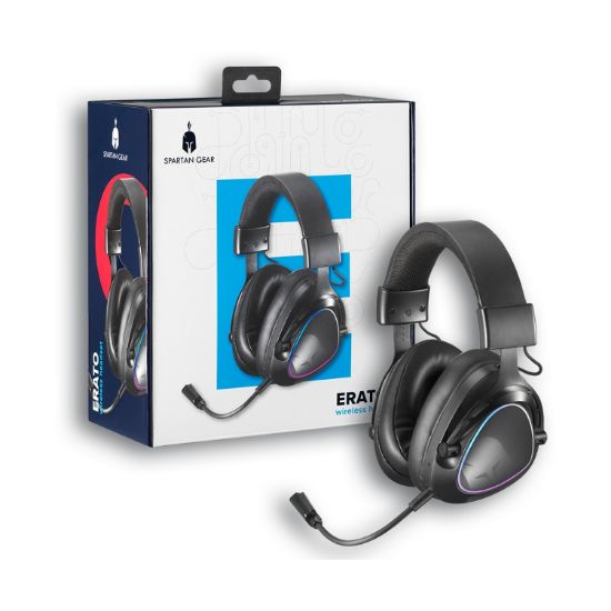 Picture of Spartan Gear - Erato Wireless Headset (compatible with PC, playstation 4, playstation 5, switch, switch 2) (color: Black)