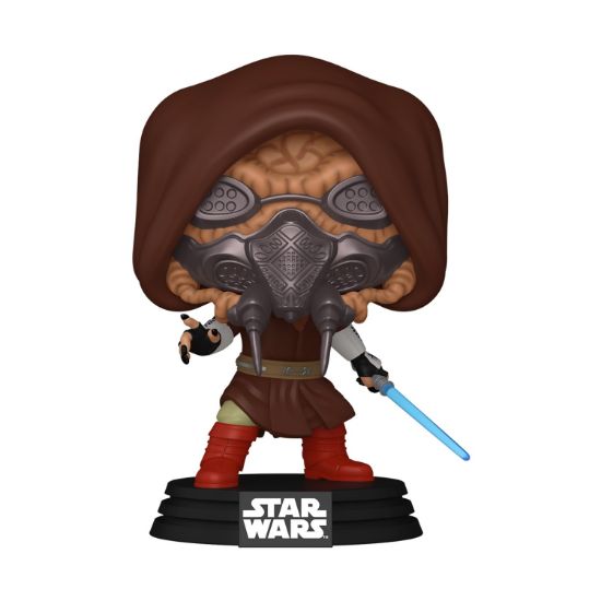 Picture of Funko Pop! Disney: Star Wars - Plo Koon (Glows in The Dark) #852 Bobble-Head Vinyl Figure