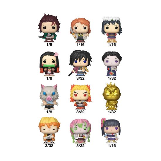 Picture of Funko Bitty Pop! Singles: Demon Slayer (Blind Bag/Random) Vinyl Figure