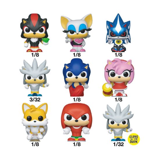 Picture of Funko Bitty Pop! Singles: Sonic (Blind Bag/Random) Vinyl Figure