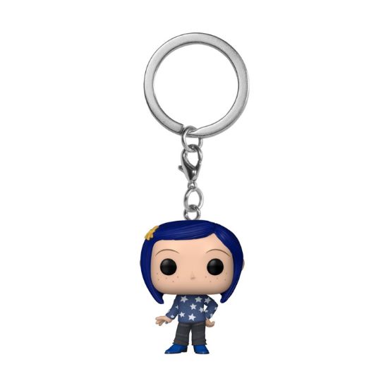 Picture of Funko Pocket Pop!: Coraline - Coraline Sweater Vinyl Figure Keychain
