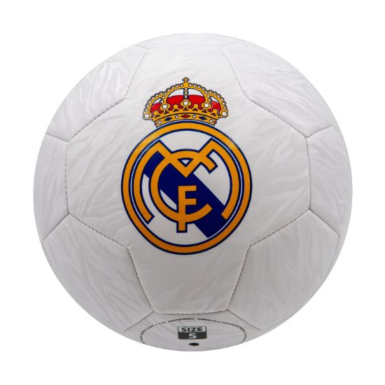 Picture of Real Madrid Football Logo’s Camo Metallic White - Size 5 (121909)
