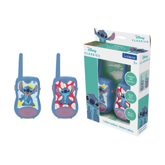 Picture of Lexibook Disney Stitch: Disney Stitch Walkie-Talkies Up To 200m (25.TW12D)