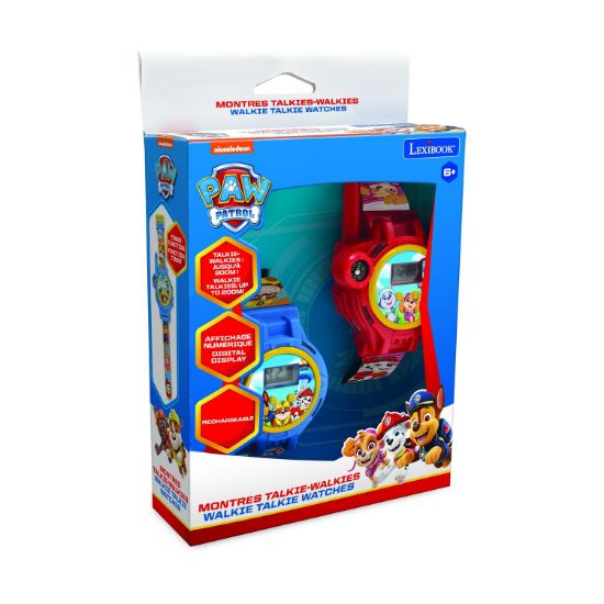 Picture of Lexibook Paw Patrol: Paw Patrol Digital Watch With Walkie Talkies Function, Distance Up To 200M (25.DMWTW1PA)