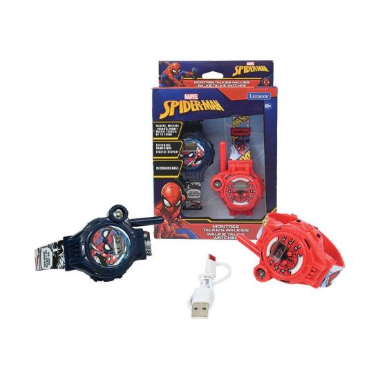 Picture of Lexibook Spiderman: Spiderman Digital Watch With Walkie Talkies Function, Distance Up To 200M (25.DMWTW1SP)