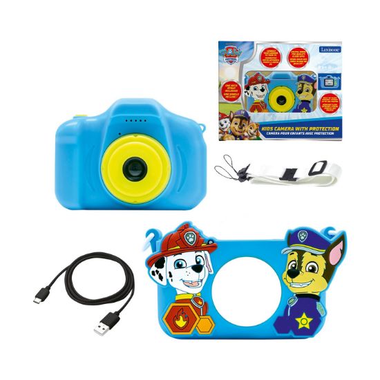 Picture of Lexibook Digital Camera with Silicon Pouch: Kids Camera with Paw Patrol Protection (25.DJ078PA)