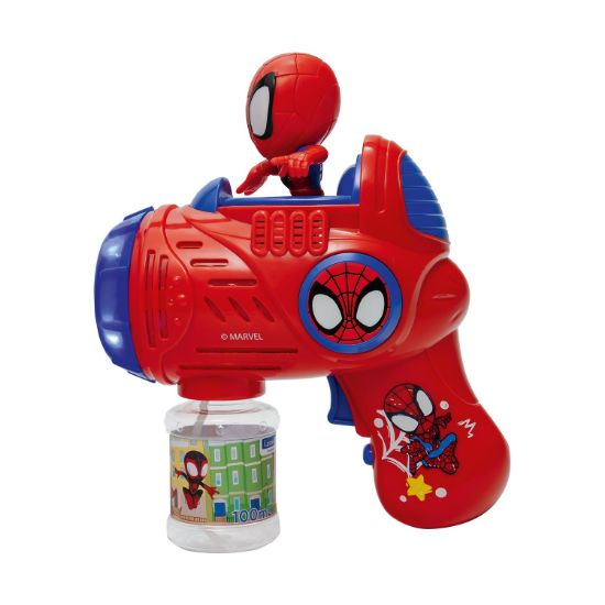 Picture of Lexibook Bubble: Spiderman Bubble Gun (25.PRB30SP)