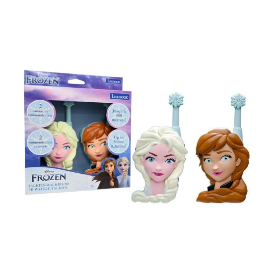 Picture of Lexibook 3D Walkie Talkies: 3D Frozen Walkie Talkie Up to 500m (25.TW18FZ)