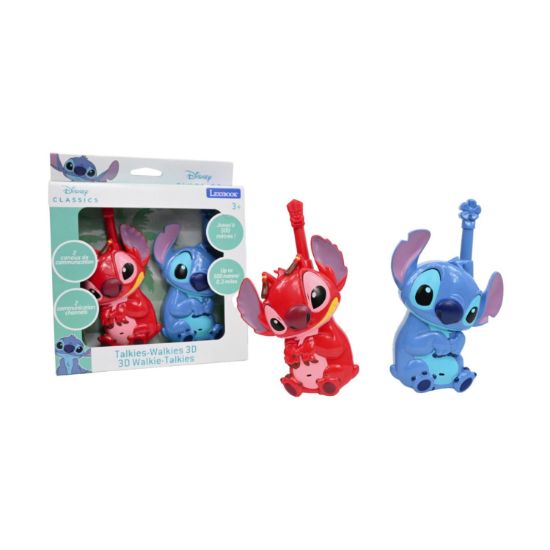 Picture of Lexibook 3D Walkie Talkies: 3D Stitch Walkie Talkie Up to 500m (25.TW18D)