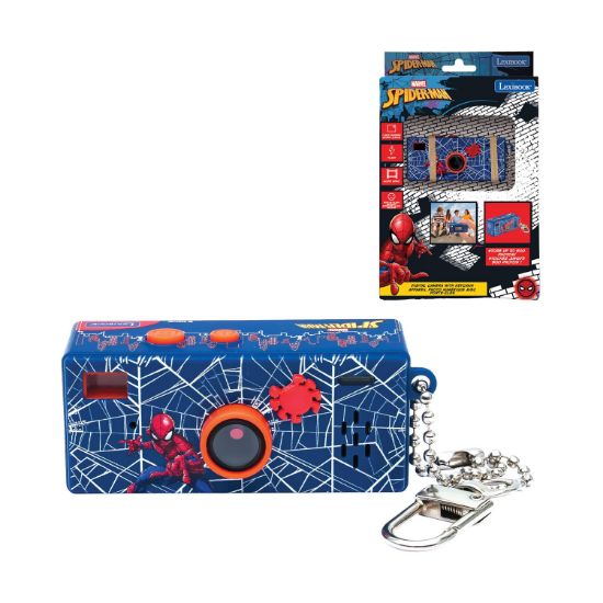 Picture of Lexibook: Starcam Mini - Spider-Man Keychain Miniature Camera (25.DJKC78SP)