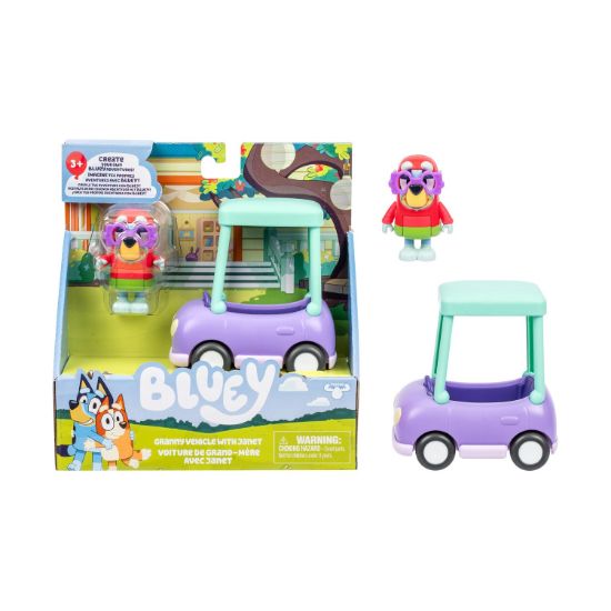 Picture of Giochi Preziosi Bluey: Granny Vehicle with Janet (18924)