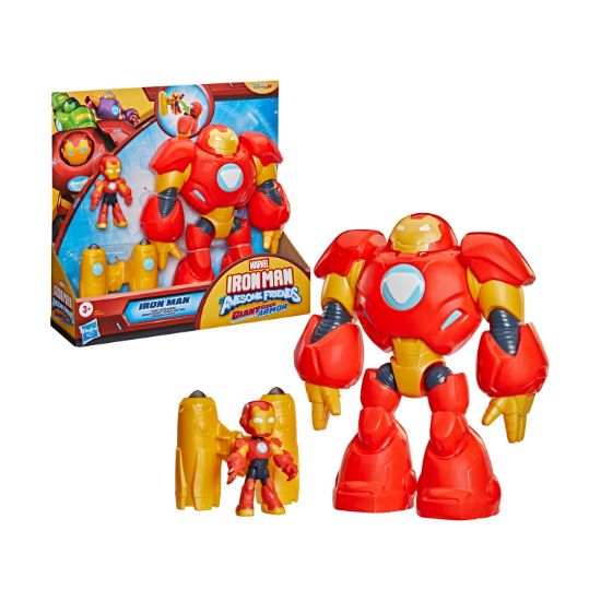 Picture of Hasbro DisneyJr.: Marvel - Iron Man & His Awesome Friends - Giant Armor Iron Man Figure (G3218)
