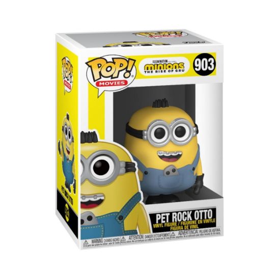 Picture of Funko Pop! Movies: Minions The Rise Of Gru - Pet Rock Otto #903 Vinyl Figure