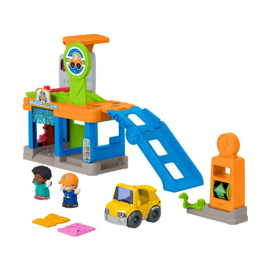 Picture of Fisher-Price Little People: Filli'n Fun Service Station Playset (JJY78)