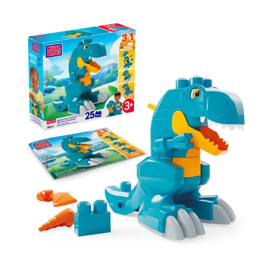 Picture of Mattel Mega Bloks: Building Sets - Dinosaur 3-in-1 (JMK85)
