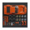 Picture of Mattel Brick Shop: Hot Wheels Premium - Lamborghini '71 Miura P400 SV (JHF61)