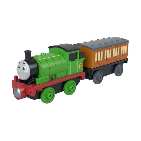 Picture of Fisher-Price Thomas & Friends: Thomas Deluxe Trains with Wagon - Percy and Clarabel (JLB71)