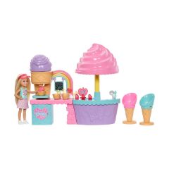 Picture of Mattel Barbie: Club Chelsea - Ice Cream Shop Playset (JMJ42)