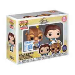 Picture of Funko Pocket Pop! 2-Pack: Beauty and The Beast - Belle & Beast Vinyl Figure Keychains