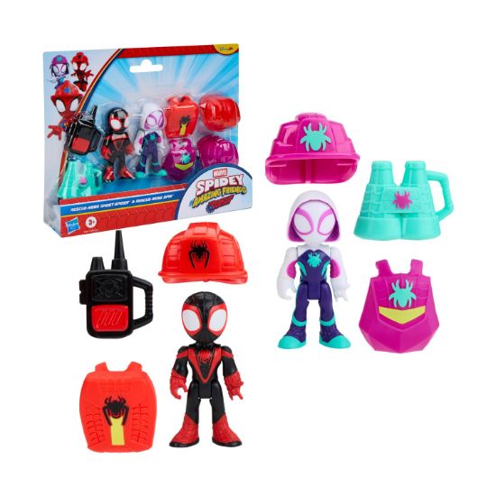 Picture of Hasbro Disney Jr.: Marvel Spidey and His Amazing Friends Rescue Webs -  Miles Morales & Ghost-Spider Figures (G3044)
