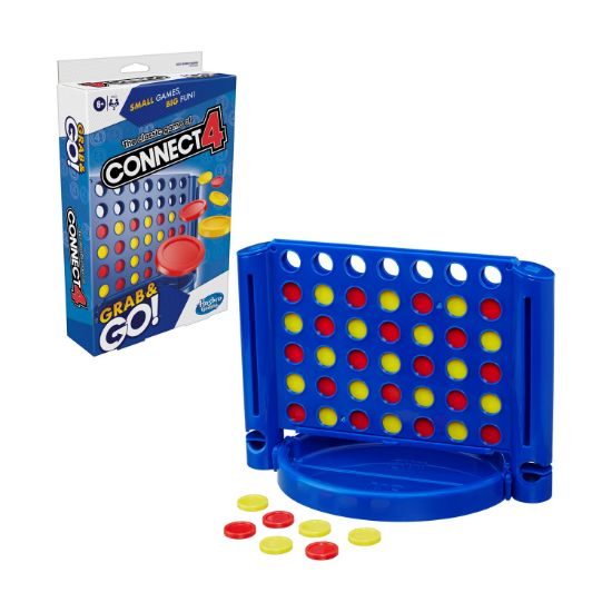 Picture of Hasbro Connect 4: Grab And Go - Board Game (English Language) (F8253)