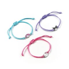 Picture of Carat Shop Hello Kitty - Kuromi and My Melody Friendship Bracelet Set (HKFB0007)