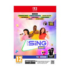Picture of NSW2 Let's Sing 2027 (Game Key Card) [+2 Mic]