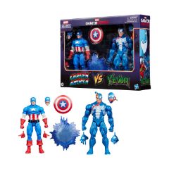 Picture of Hasbro Marvel: Venom vs Captain America - Gamer Verse 2-Pack (G0622)