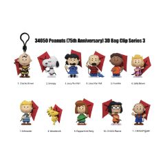 Picture of Monogram: Snoopy (Series 3) (Blind Bag/Random) 3D Foam Bag Clips Figures (34050)
