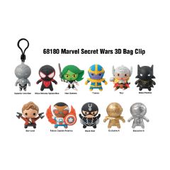 Picture of Monogram Disney: Marvel Secret Wars (Series1) (Blind Bag/Random) 3D Foam Bag Clips Figures (68180)
