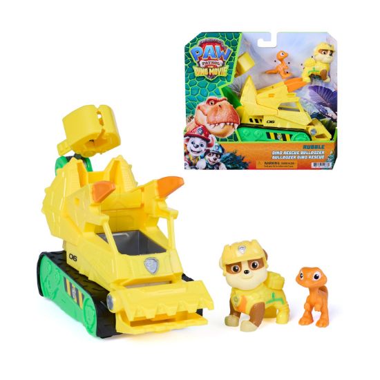 Picture of Spin Master Paw Patrol: The Dino Movie - Rubble Dino Rescue Bulldozer (20156630)