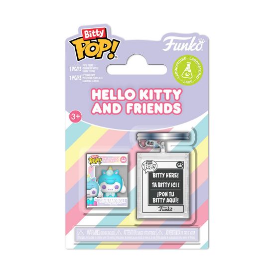 Picture of Funko Bitty Pop! & Accessories: Hello Kitty and Friends - Cinnamoroll Vinyl Figure & Keychain
