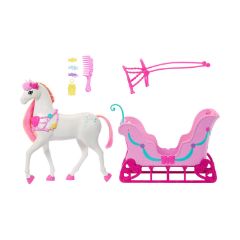Picture of Mattel Barbie: Nutcracker - Horse with Carriage Playset (JNH63)