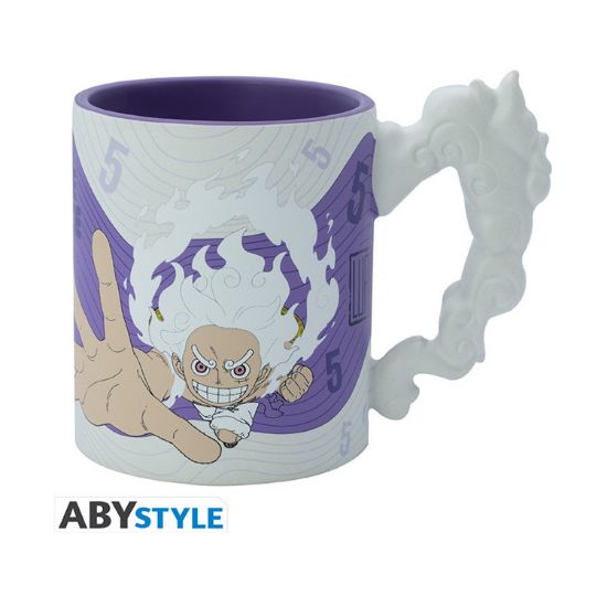 Picture of ABYstyle: One Piece - Luffy Gear 5Th 3D Handle Mug (ABYMUGA735)