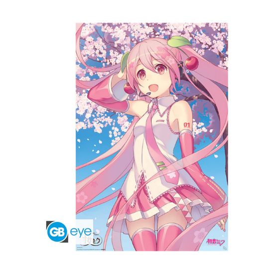 Picture of GB eye: Hatsune Miku - Cherry Blossom Maxi Poster (91.5X61cm) (GBYDCOA037)