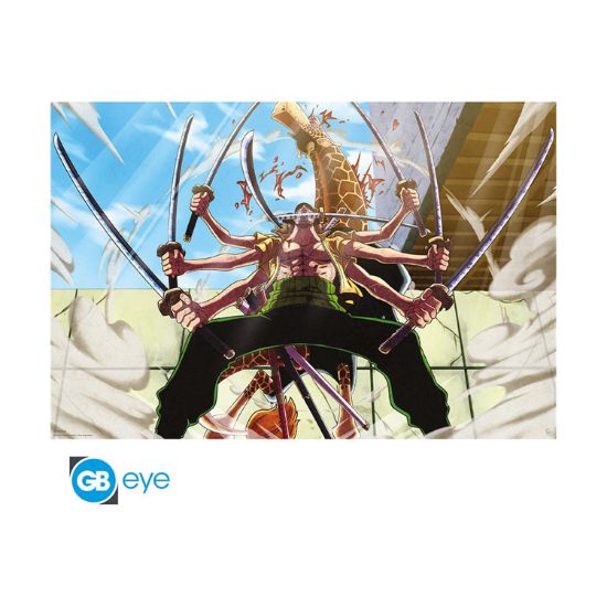Picture of GB eye: One Piece - Zoro Vs Kaku Maxi Poster (91.5X61cm) (GBYDCOA035)