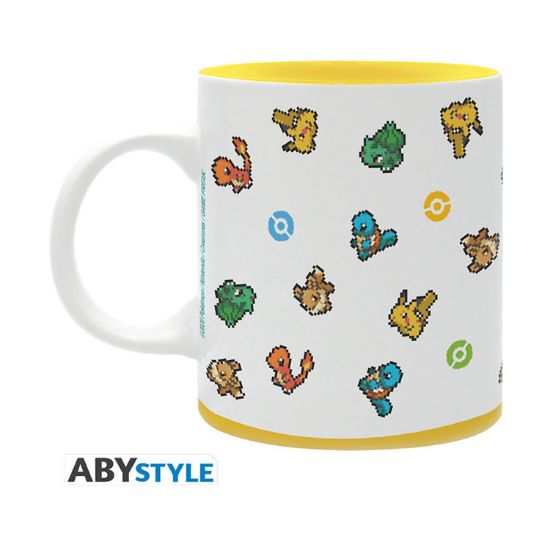 Picture of ABYstyle: Pokemon - Pixel Art Subli Mug (320ml) (ABYMUGA737)